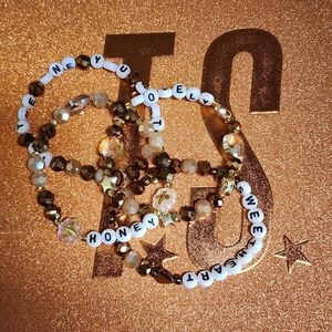 Showgirl Honey Friendship Bracelets Set Of 4